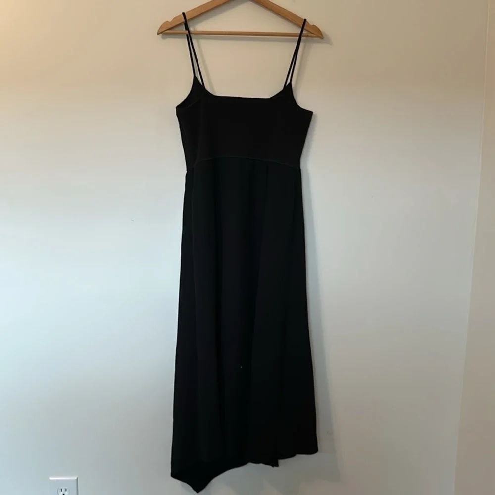 Theory Flared Slip Dress in Crepe - NEW - Picture 10 of 10